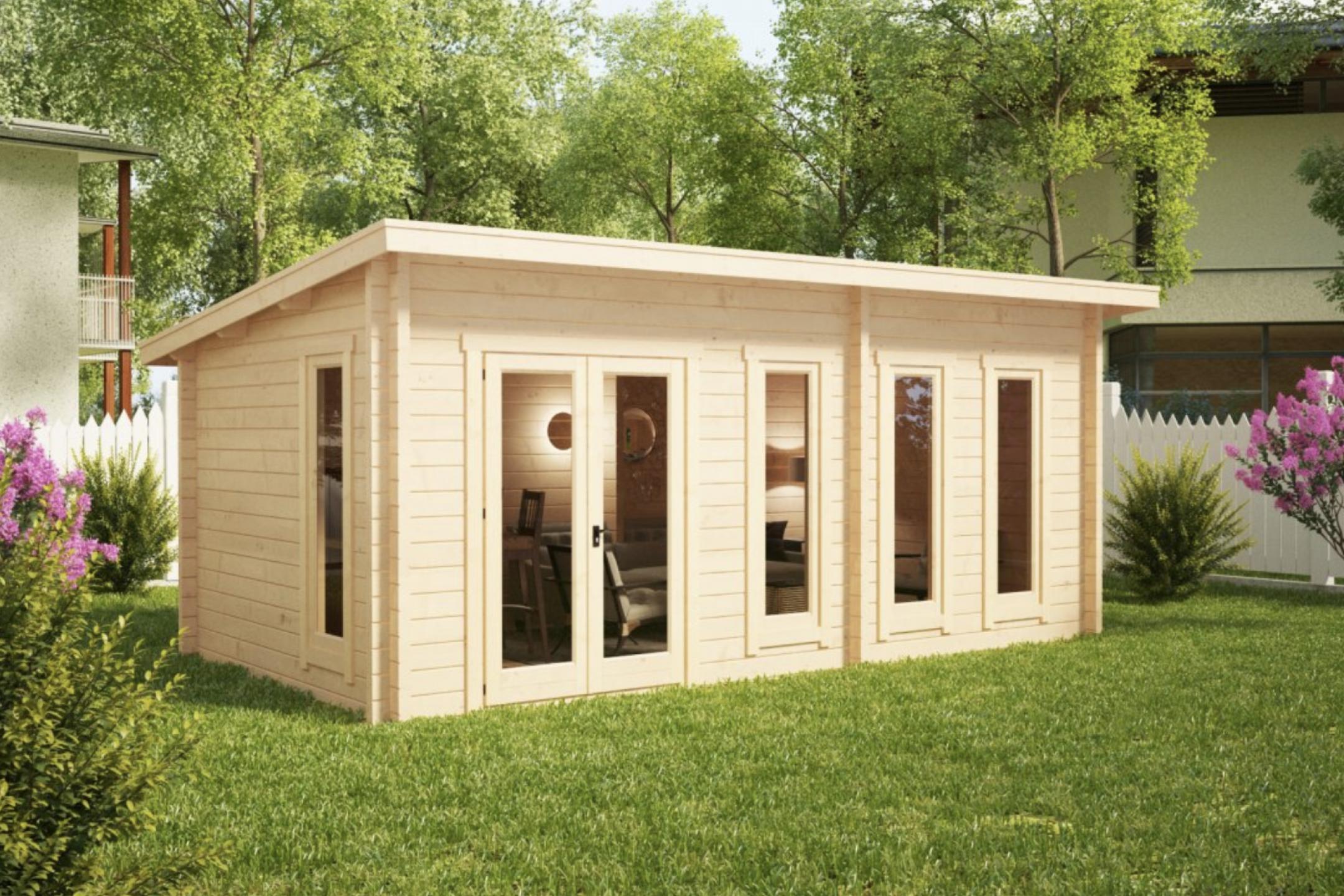 casetta in legno da costruire